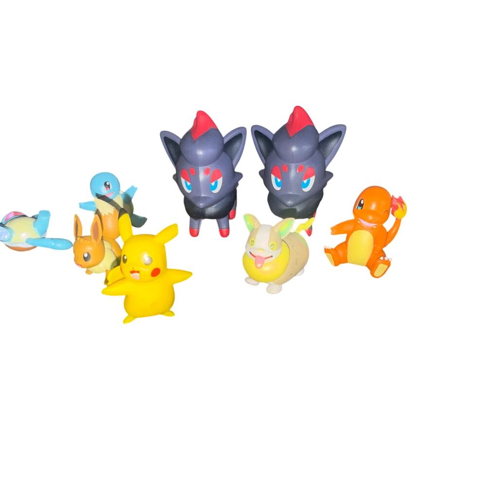 2011 Nintendo Pokemon 3" Collectible Figure McDonald's Toy Lot